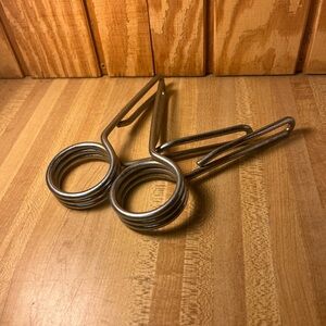 Olympic size barbell/ dumbbell spring collars